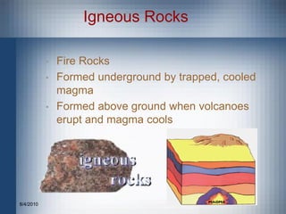 Types of rocks | PDF