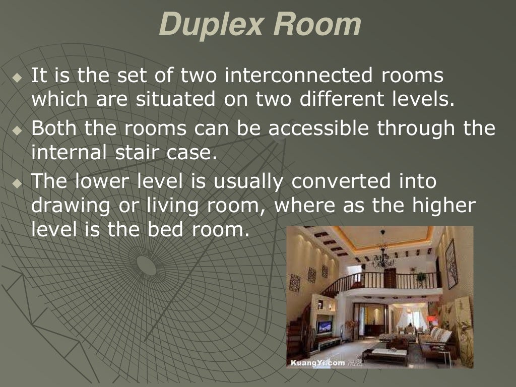 Types of room