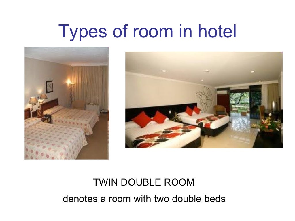 Types of room in hotel