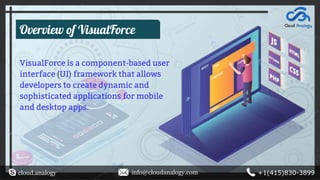 Types of salesforce visual force components | PPTX