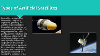 Comprehensive Overview of Artificial Satellites and Their Diverse ...