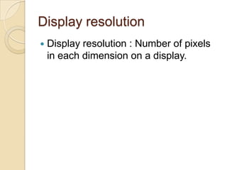 Types of screens | PPTX