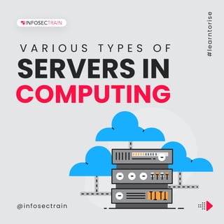 @infosectrain
#
l
e
a
r
n
t
o
r
i
s
e
V A R I O U S T Y P E S O F
COMPUTING
SERVERS IN
 