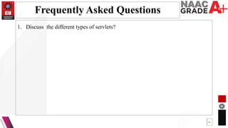 J2EE : Java servlet and its types, environment | PPTX