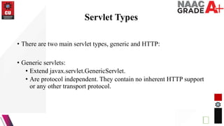 J2EE : Java servlet and its types, environment | PPT