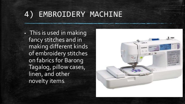 Types of sewing machine