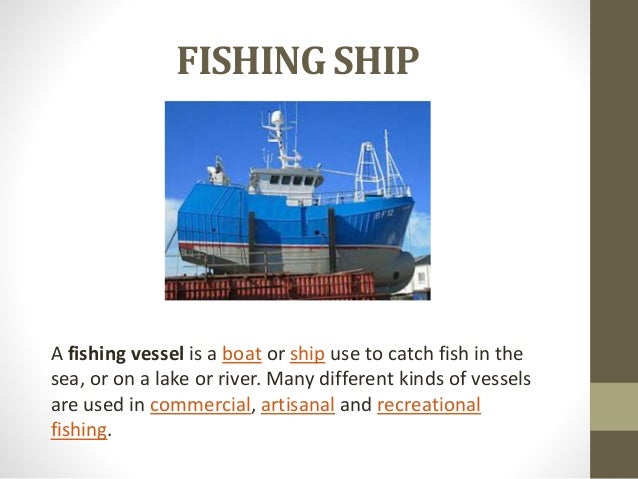 types of ships