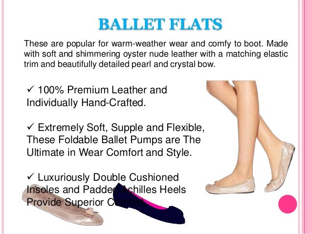 types of ballet flats