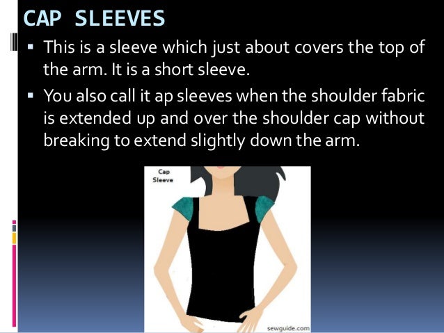 types of cap sleeves