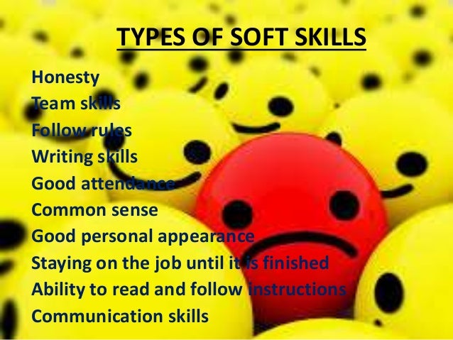 Types of soft skills