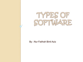 Types of software | PPTX