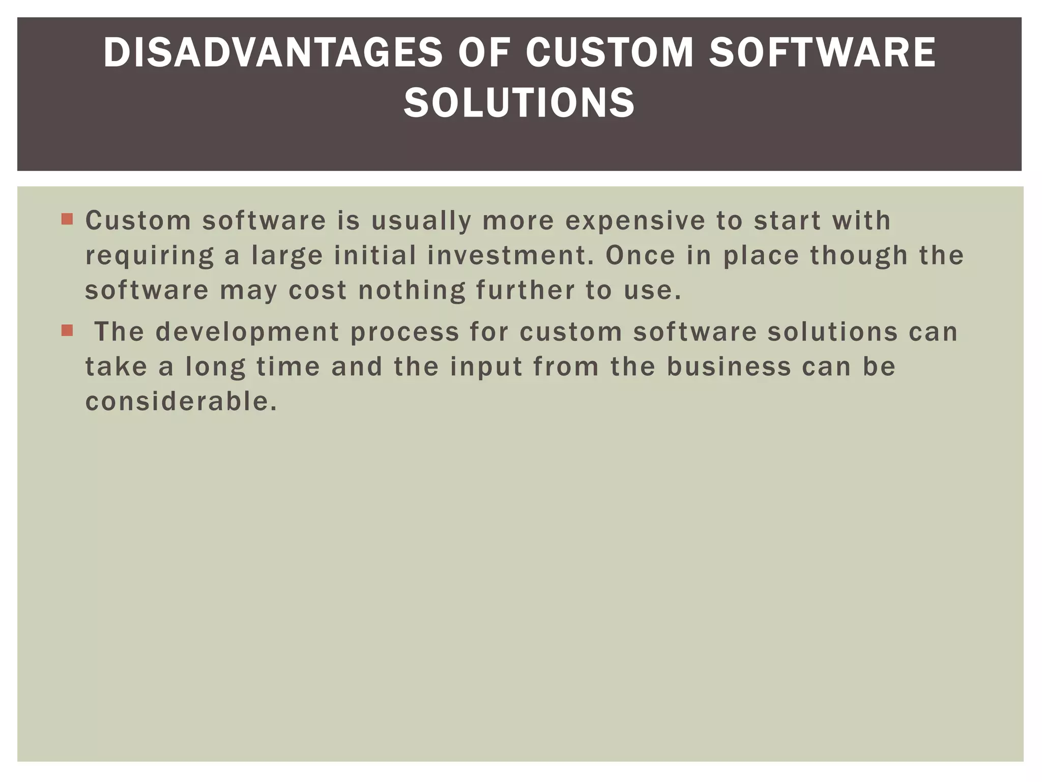 Types of software, advantages and disadvantages PPTX Shareware and