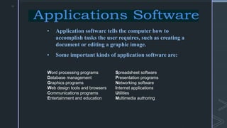 Types of software | PDF