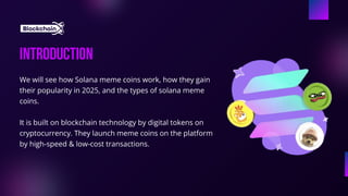 Types of Solana Meme Coins and its Popularity in 2025.pdf