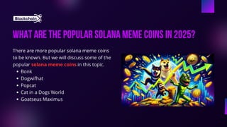 Types of Solana Meme Coins and its Popularity in 2025.pdf