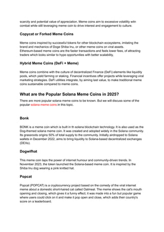 Types of Solana Meme Coins and its Popularity in 2025.pdf