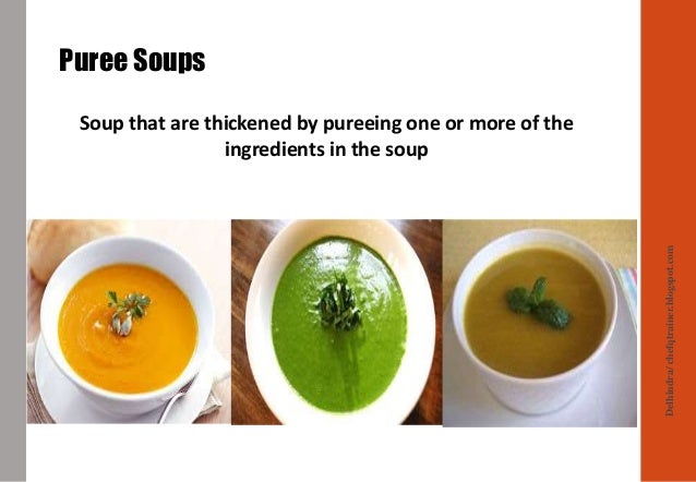 Types of soup