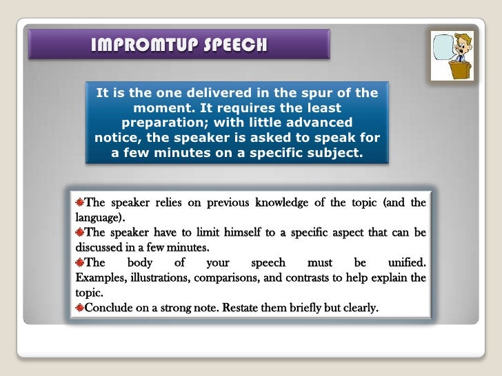 Types Of Speaking Methods