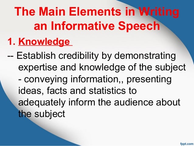 ideas for writing an informative speech ideas for writing an informative speech