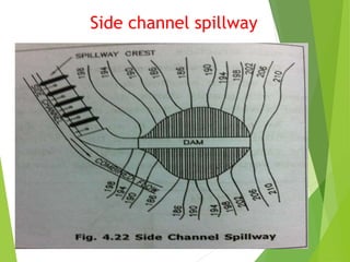 Side channel spillway
 