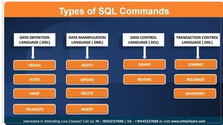 Types of SQL Commands, Basic SQL comm.pptx