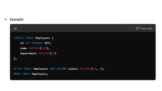 Types of SQL Commands, Basic SQL comm.pptx