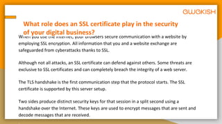 Types of SSL Certificates for Every Business Need | PPTX