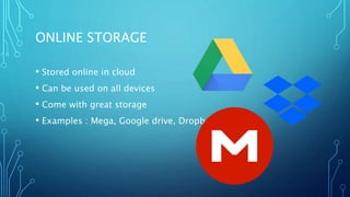Types of storage | PPTX