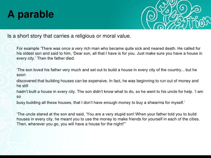 Types of stories for children