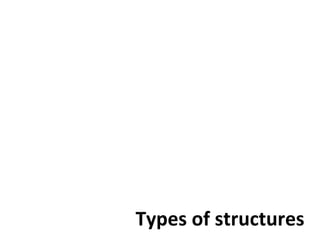 Types of structures 