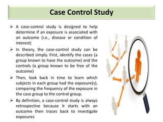 Types of studies in research | PPTX