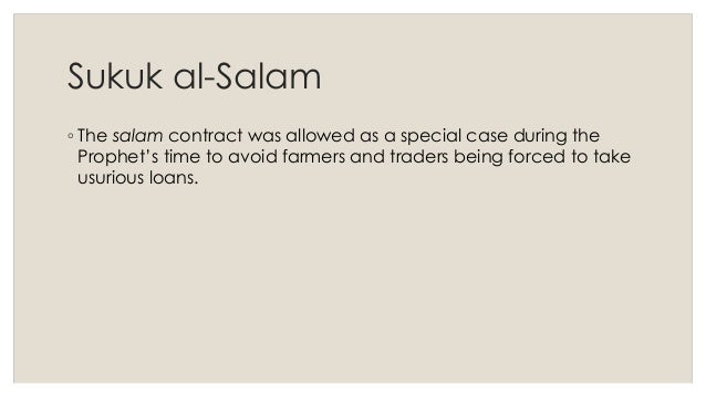 Types of Sukuk