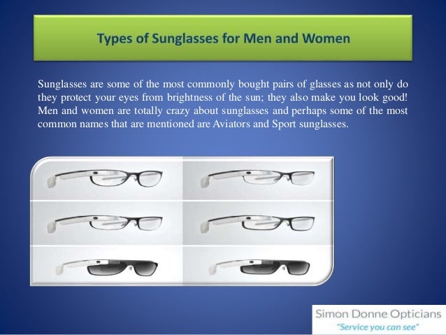 types of sunglasses for men and women sunglasses types