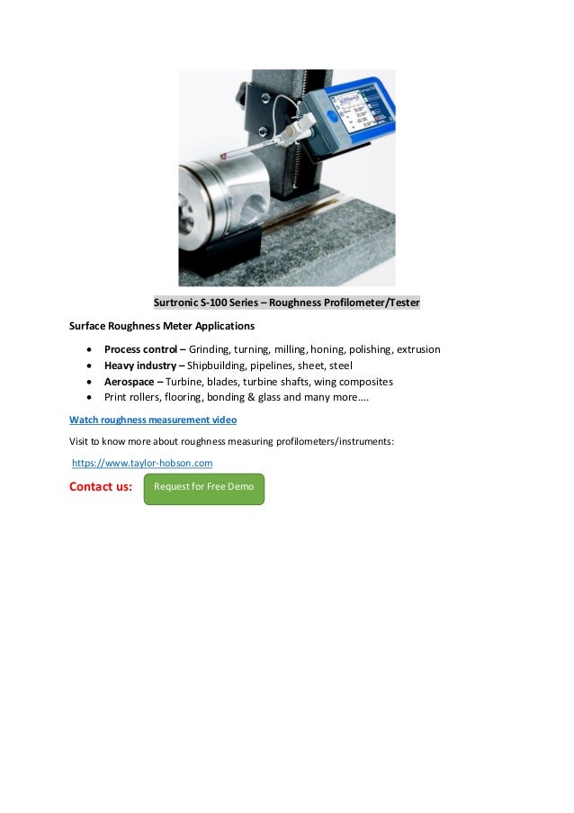 What is Profilometer and Types of surface roughness profilometers