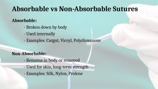 TYPES OF SUTURES AND TECHNIQUE FOR CLINICAL PRACTICE.pptx