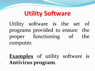 Utility Software Examples