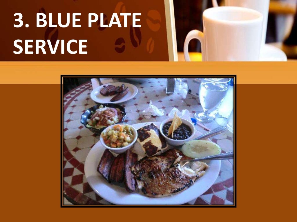 Types of table service
