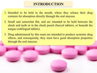 Systemic Tablets TYPES OF PHARMACEUTICAL TABLETS: A short note | PPTX