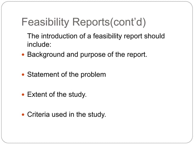 Types Of Technical Reports