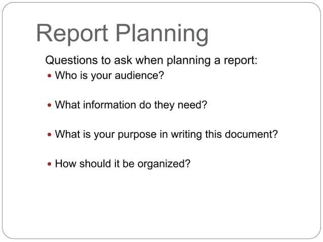 Types Of Technical Reports