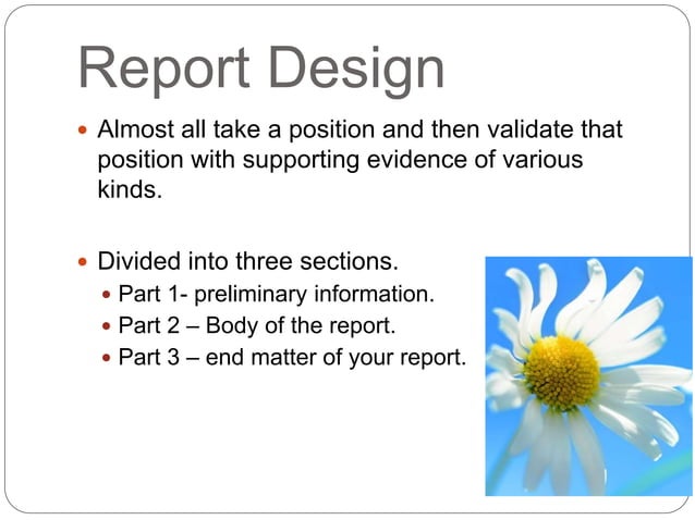 Types Of Technical Reports
