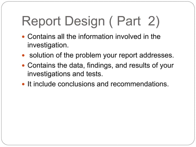 Types Of Technical Reports