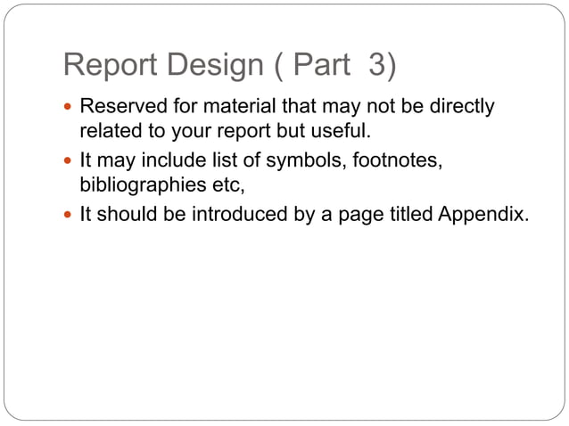 Types Of Technical Reports