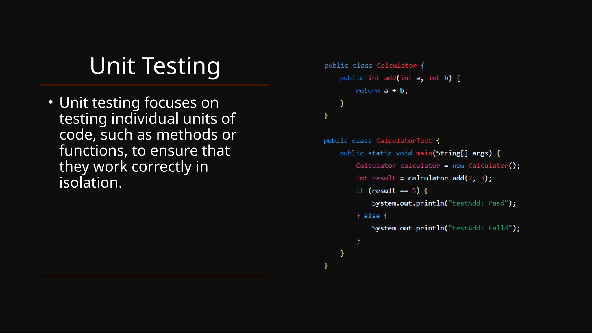 TYPES OF TESTING IN JAVA Education pptx.pptx