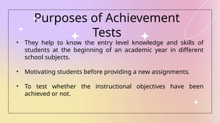 Assessment for learning: Types of test items.pptx