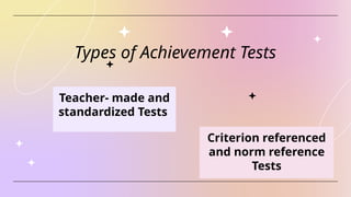 Types of test items-Assessment for learning.pptx