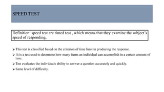 TYPES OF TESTS- research methedology.pptx