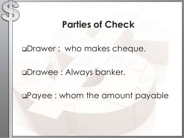 Types Of The Negotiable Instruments