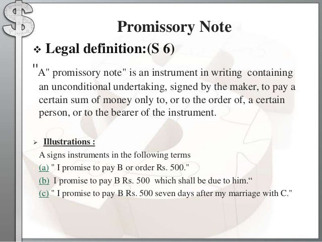 Types of the negotiable instruments Types of the negotiable instruments
