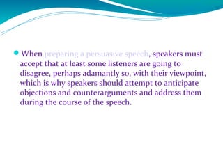what type of speech is my